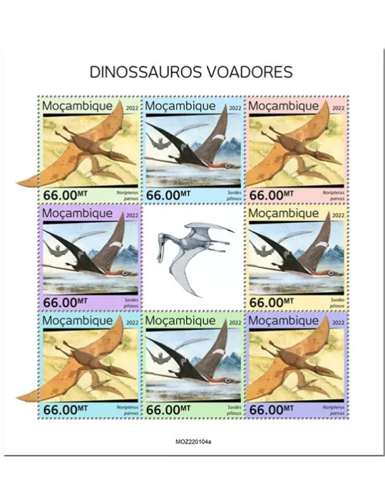 n° 9394/9401 - Timbre MOZAMBIQUE Poste