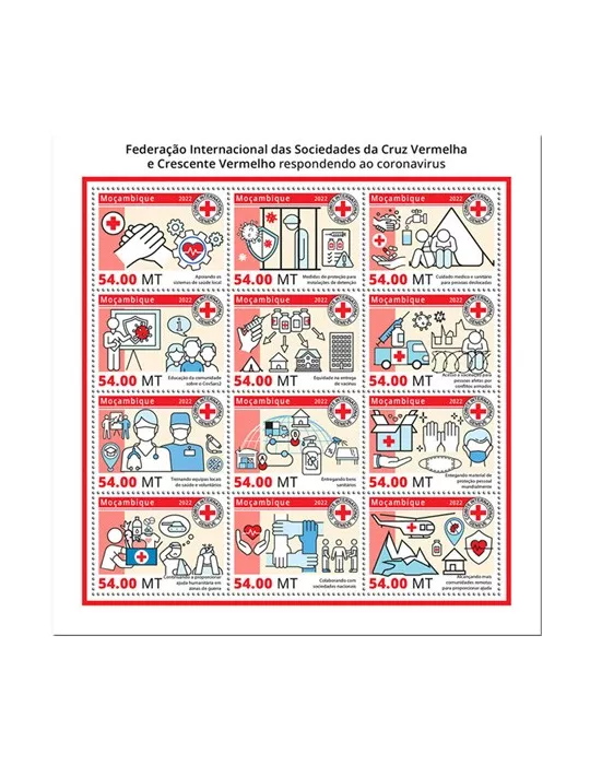 n° 9528/9539 - Timbre MOZAMBIQUE Poste