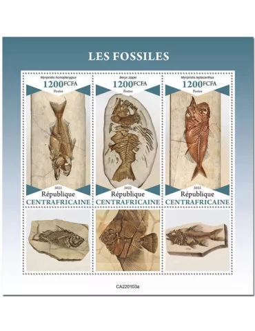 n° 8796/8798 - Timbre CENTRAFRIQUE Poste