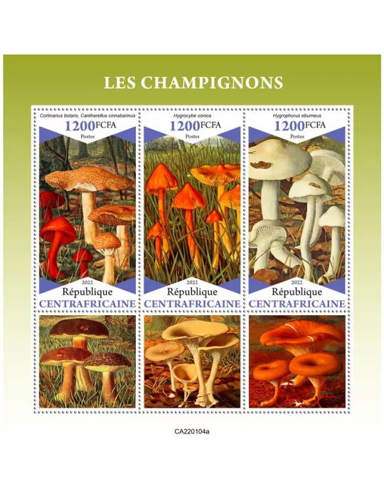 n° 8799 - Timbre CENTRAFRIQUE Poste