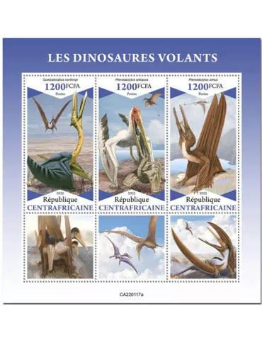 n° 8838/8840 - Timbre CENTRAFRIQUE Poste