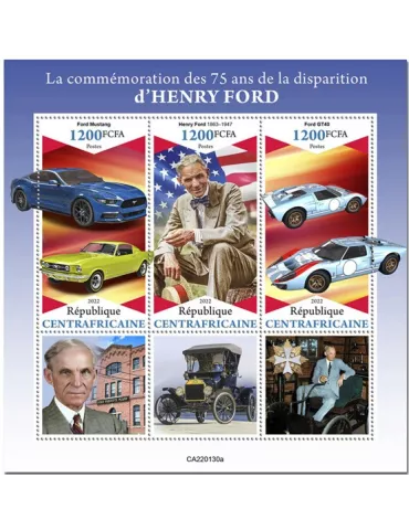 n° 8877/8879 - Timbre CENTRAFRIQUE Poste