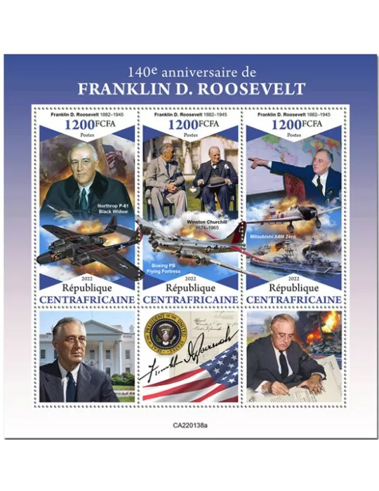 n° 8901/8903 - Timbre CENTRAFRIQUE Poste