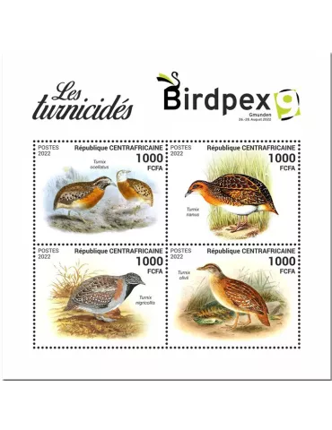 n° 9308/9311 - Timbre CENTRAFRIQUE Poste
