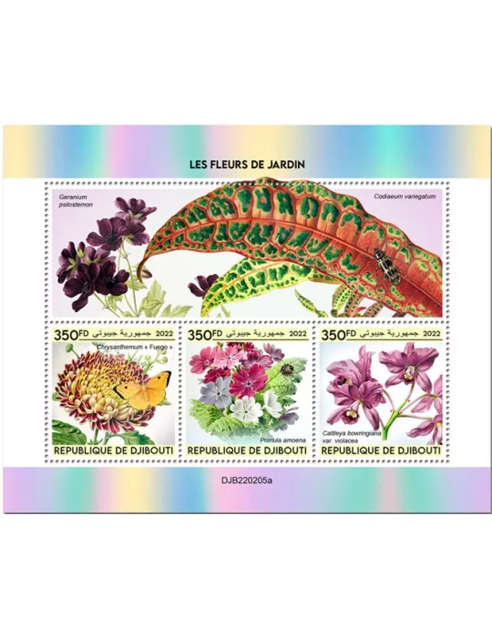 n° 3948/3950 - Timbre DJIBOUTI Poste