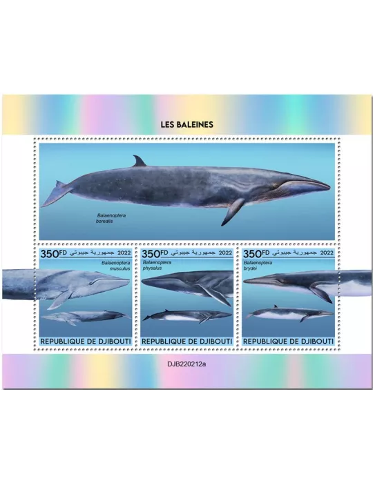 n° 3969/3971 - Timbre DJIBOUTI Poste