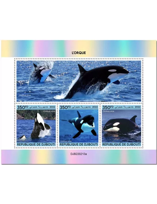 n° 3972/3974 - Timbre DJIBOUTI Poste