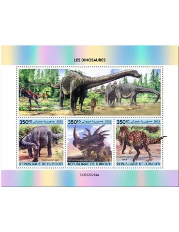 n° 3975/3977 - Timbre DJIBOUTI Poste