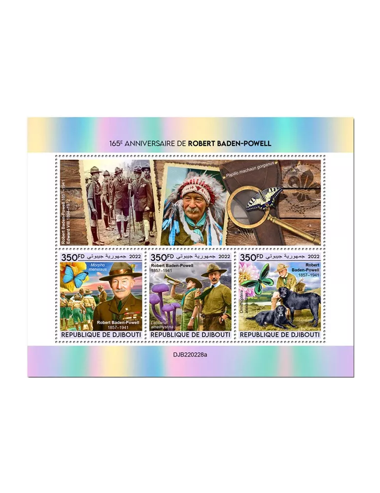 n° 4017/4019 - Timbre DJIBOUTI Poste