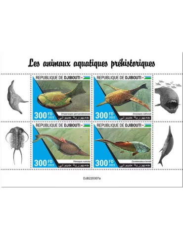 n° 4078/4081 - Timbre DJIBOUTI Poste