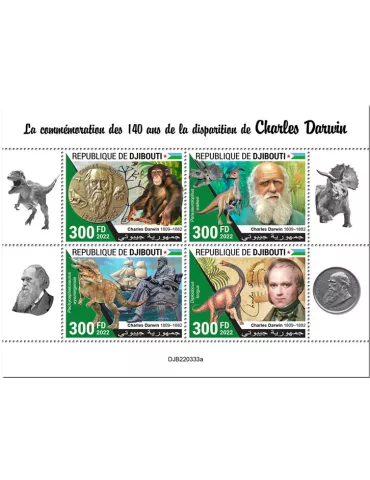 n° 4182/4185 - Timbre DJIBOUTI Poste