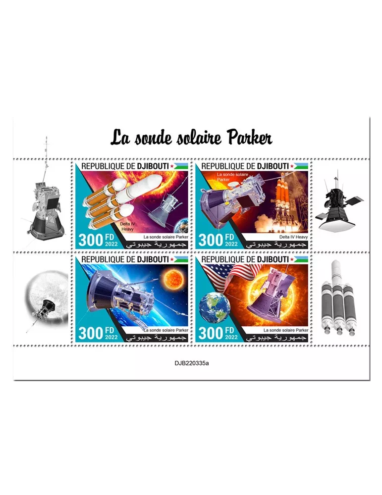 n° 4190/4193 - Timbre DJIBOUTI Poste