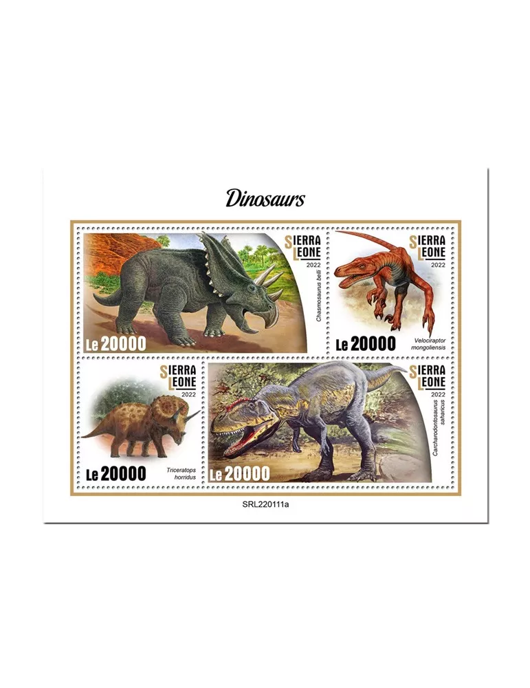 n° 10636/10639 - Timbre SIERRA LEONE Poste