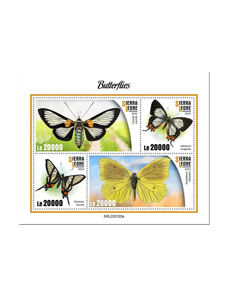 n° 10672/10675 - Timbre SIERRA LEONE Poste