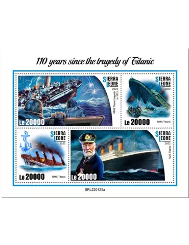 n° 10692/10695 - Timbre SIERRA LEONE Poste