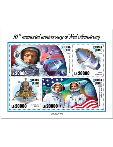 n° 10785/10788 - Timbre SIERRA LEONE Poste