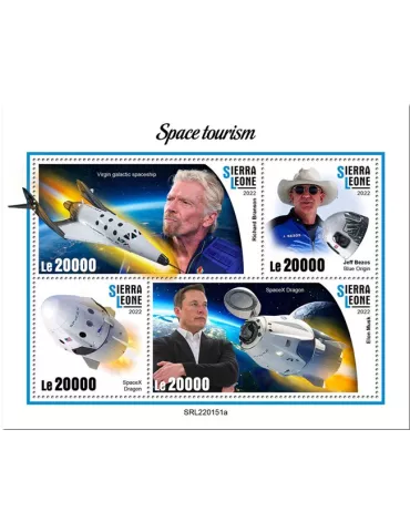 n° 10793/10796 - Timbre SIERRA LEONE Poste