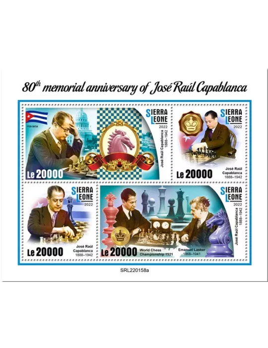 n° 10825/10828 - Timbre SIERRA LEONE Poste