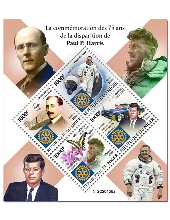 n° 6916/6919 - Timbre NIGER Poste