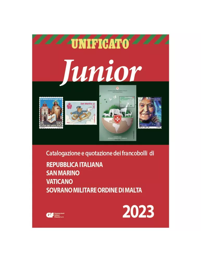 JUNIOR 2023 (Timbres d´Italie)  - UNIFICATO
