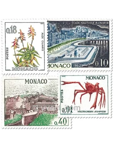 n° 537A/550A -  Timbre Monaco Poste 2
