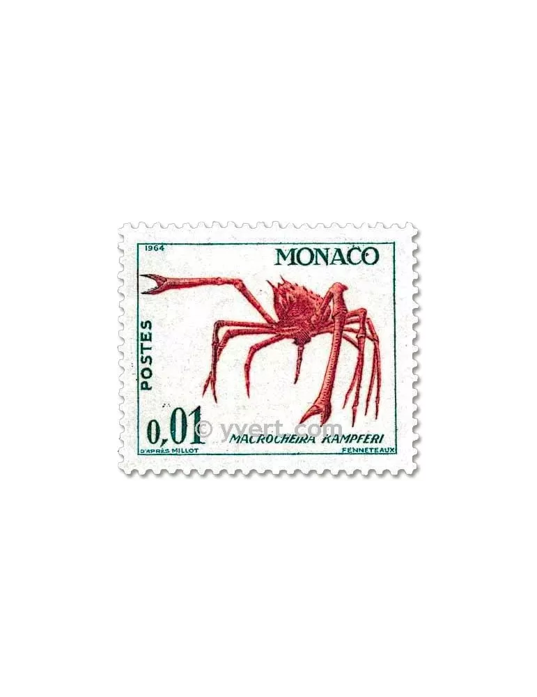 n° 537A/550A -  Timbre Monaco Poste