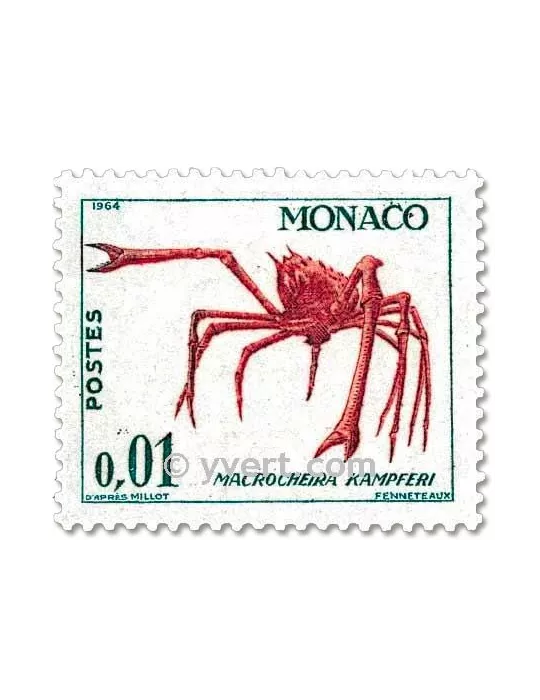 n° 537A/550A -  Timbre Monaco Poste
