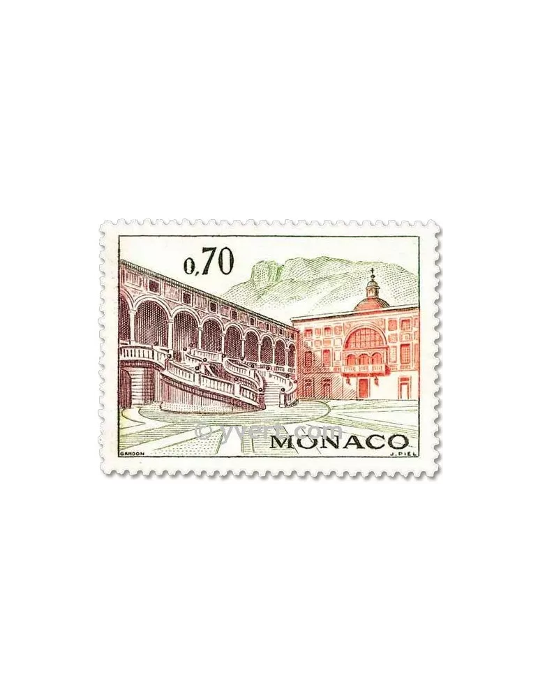 n° 537A/550A -  Timbre Monaco Poste