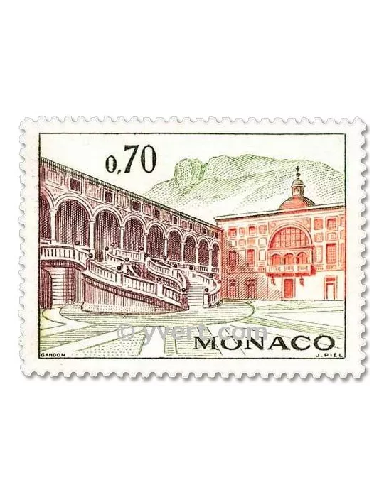 n° 537A/550A -  Timbre Monaco Poste
