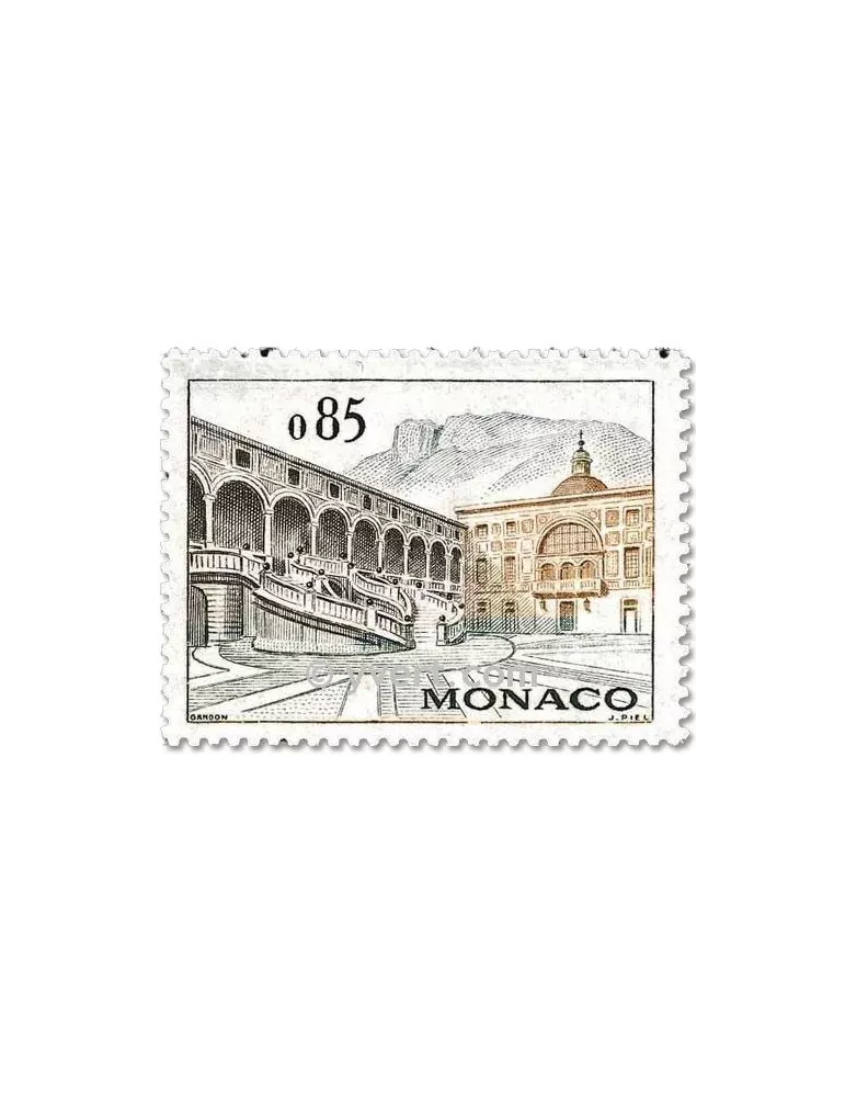 n° 537A/550A -  Timbre Monaco Poste