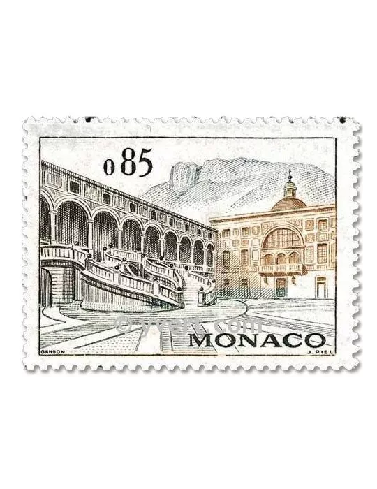 n° 537A/550A -  Timbre Monaco Poste
