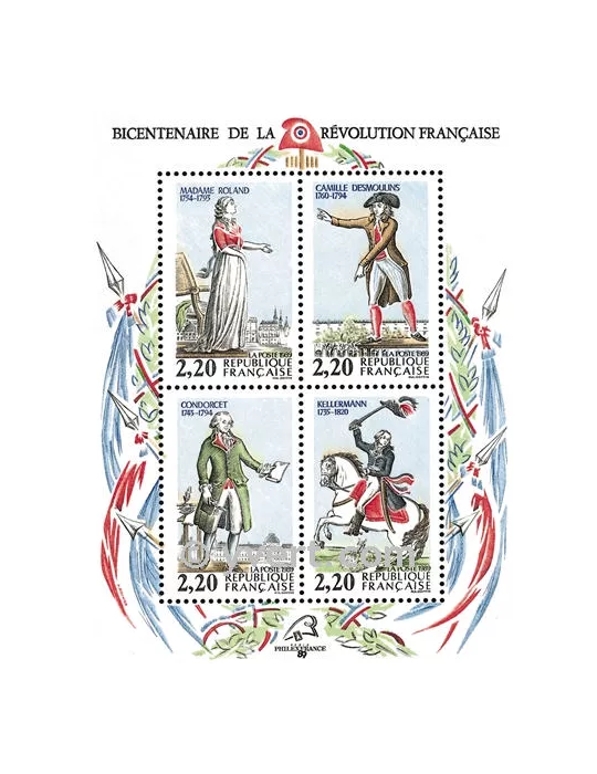 n° 10 -  Timbre France Bloc et feuillets