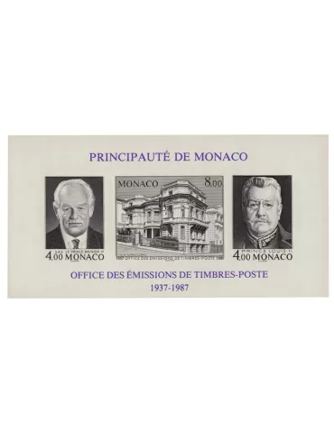 n° 39a -  Timbre Monaco Bloc et feuillets