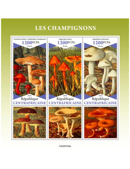 n° 8799/8801 - Timbre CENTRAFRIQUE Poste