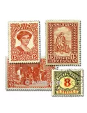 BOSNIE : pochette de 25 timbres (Oblitérés)