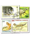 TADJIKISTAN : pochette de 25 timbres (Oblitérés)