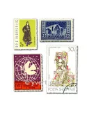 ALBANIE : pochette de 300 timbres (Oblitérés)