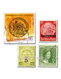 LUXEMBOURG : pochette de 100 timbres (Oblitérés)