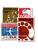 PAYS BAS : pochette de 200 timbres (Oblitérés)