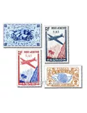 REUNION CFA : pochette de 25 timbres (Oblitérés)