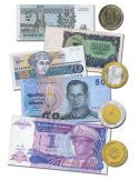 CHINE : Pochette de5 billets