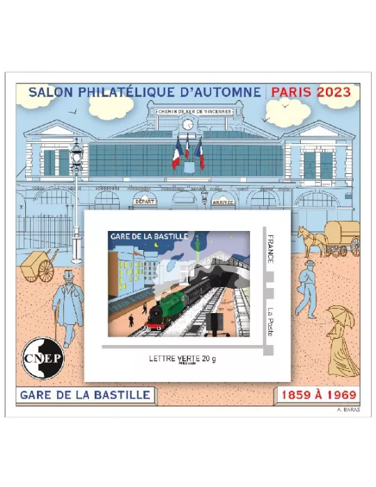 n° 93a - Timbre France CNEP (Non dentelé)
