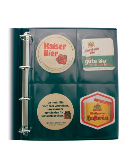 FEUILLES COMPACT A4 (SOUS-BOCK DE BIERES) - SAFE® (x5)