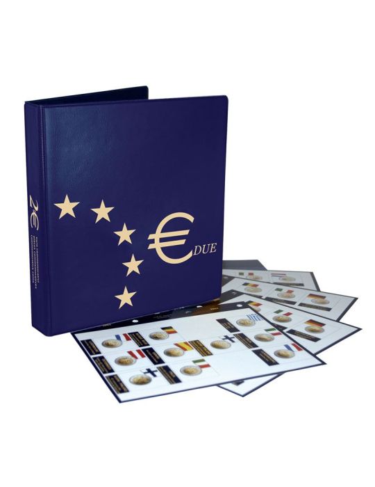 Album 2 Euros commémoratifs (2012-2013) - MARINI® (Nouveau design)