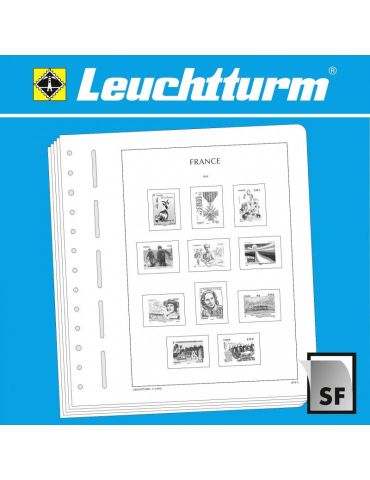 FRANCE SF : 2000-2004 (avec pochettes) LEUCHTTURM