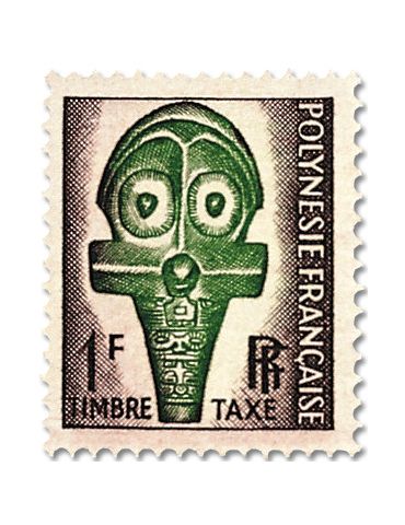 n° 1/3 -Timbre Polynésie Taxe 2