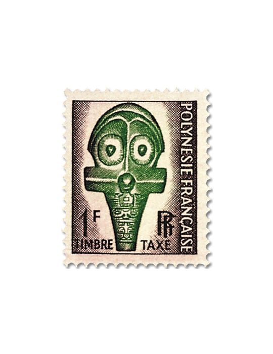 n° 1/3 -Timbre Polynésie Taxe