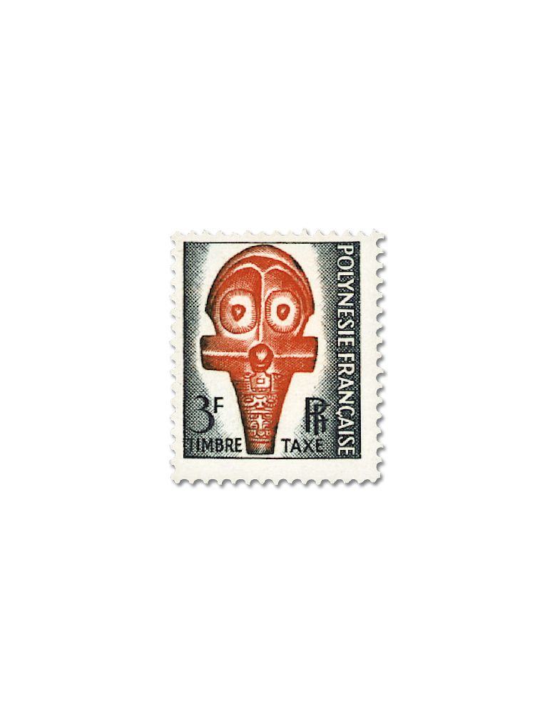 n° 1/3 -Timbre Polynésie Taxe