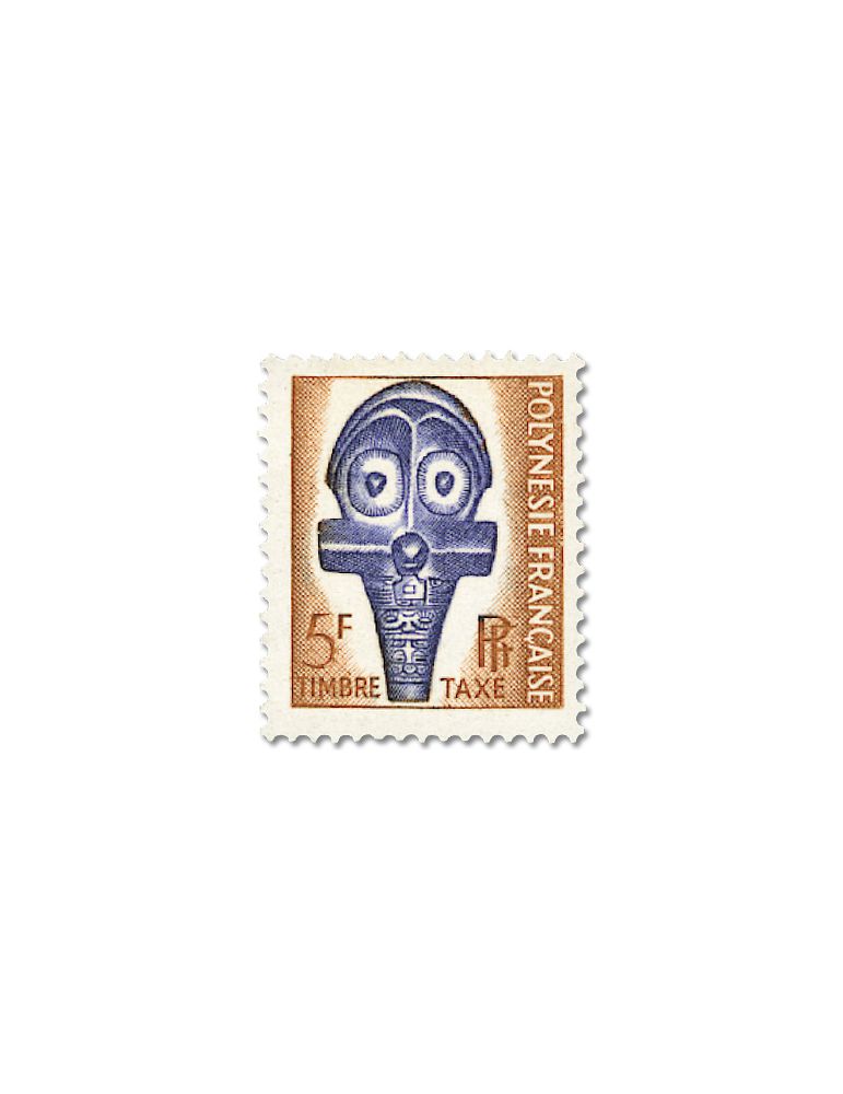 n° 1/3 -Timbre Polynésie Taxe