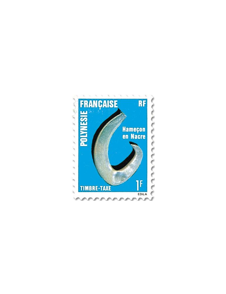n° 4/7 -Timbre Polynésie Taxe